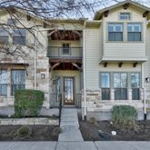 a kitchen with a stove microwave and refrigerator