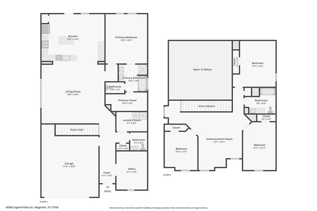 $340,000 | 18598 Legend Oaks Drive, Magnolia, TX 77355