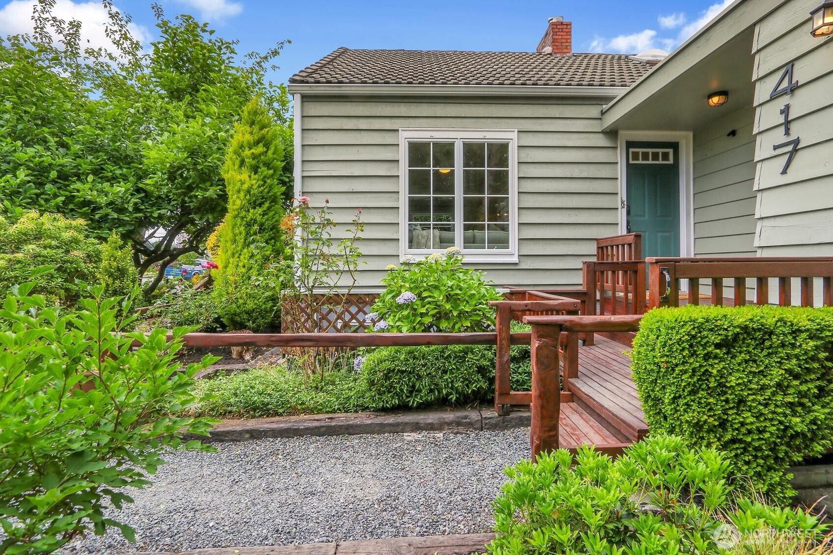 417 Ave F, Unit C Snohomish, WA 98290 - Photo 24 of 33 a front view of a house with a yard