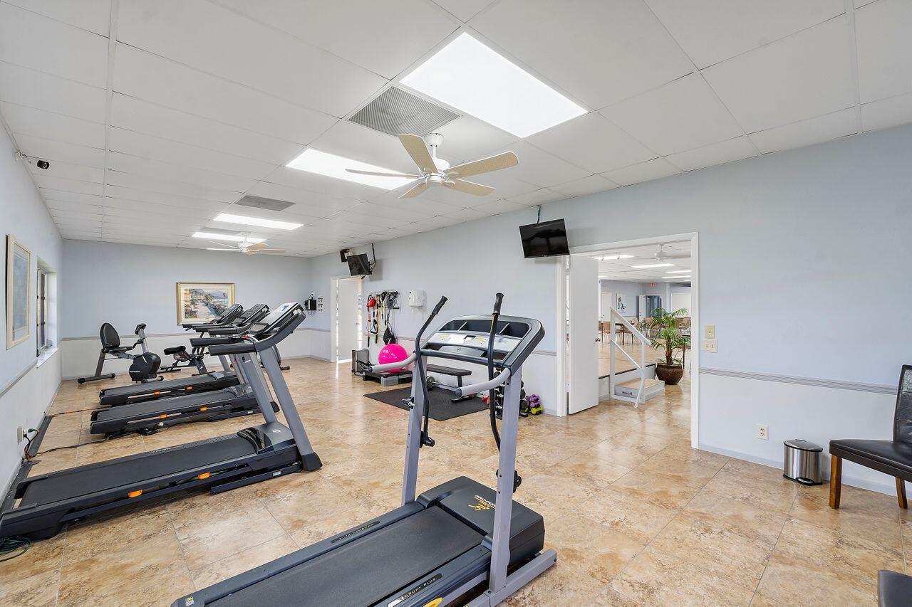 5130 Nesting Way, Unit D Delray Beach, FL 33484 - Photo 30 of 41 Workout area in Clubhouse
