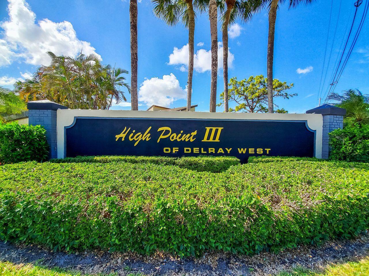 5130 Nesting Way, Unit D Delray Beach, FL 33484 - Photo 39 of 41 Entrance to High Point Sec. III