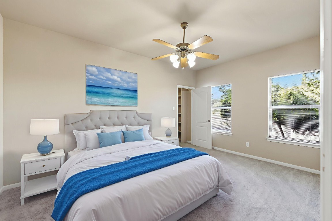 2291 Frontier Spring Branch, TX 78070 - Photo 19 of 39 a bedroom with a large bed and a window