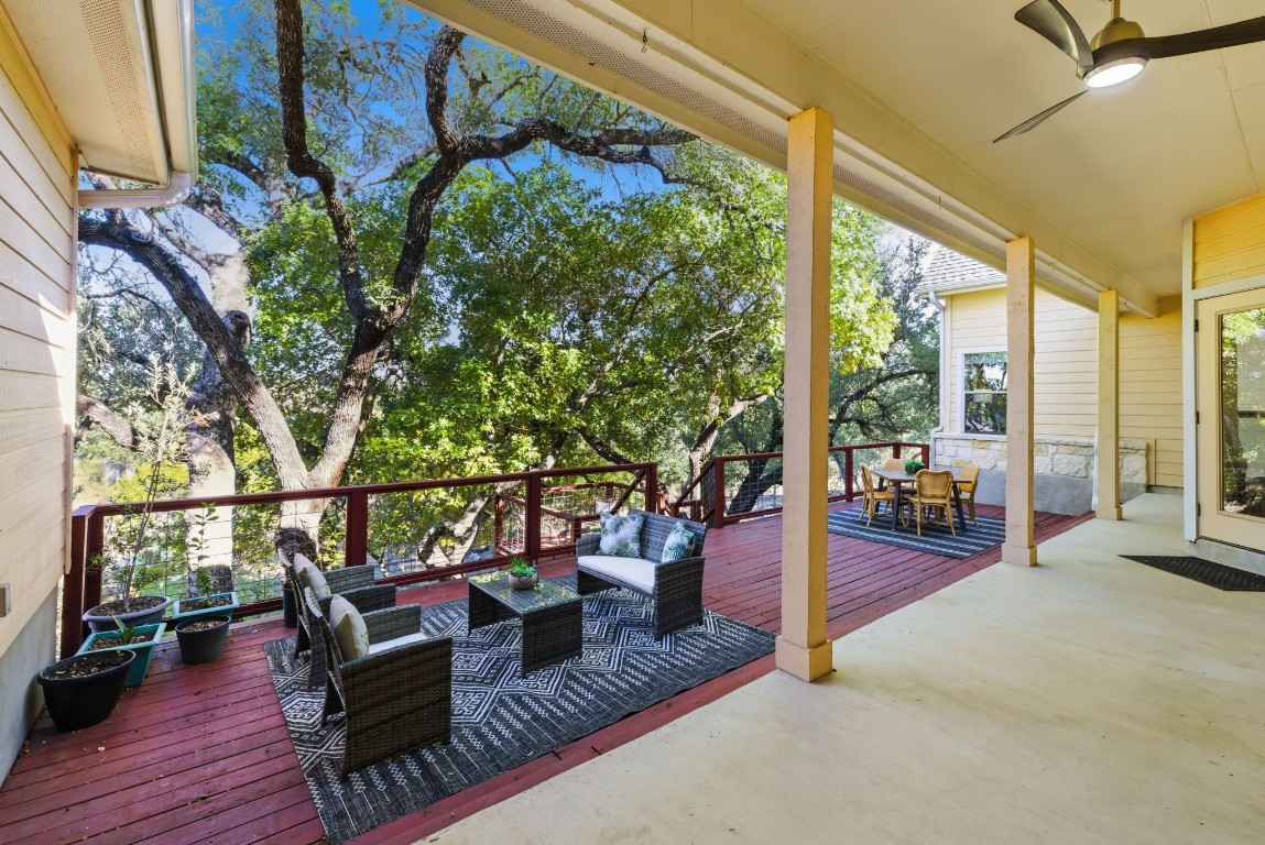 2291 Frontier Spring Branch, TX 78070 - Photo 3 of 39 a outdoor living space with furniture and garden view