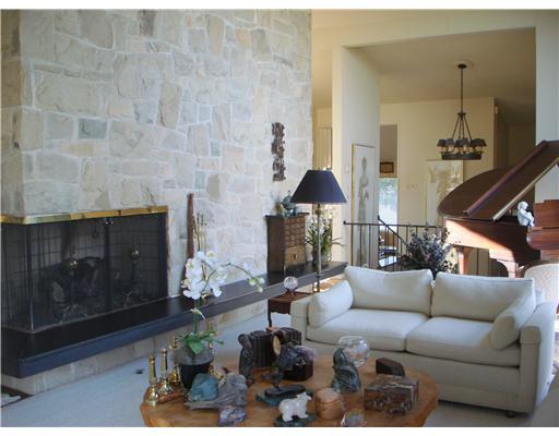 408 Buckingham Road Fox Chapel, PA 15215 - Photo 2 of 10 Living Room. one view of large living room with stone fireplace