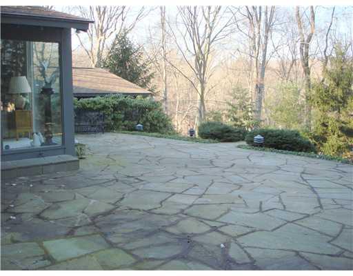 408 Buckingham Road Fox Chapel, PA 15215 - Photo 10 of 10 Patio/Deck. Large stone patio across back of house