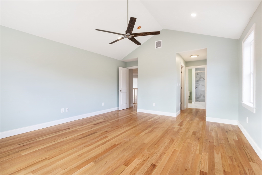 Lot 30 May Road Millis, MA 02054 - Photo 24 of 31 a view of empty room with wooden floor and fan