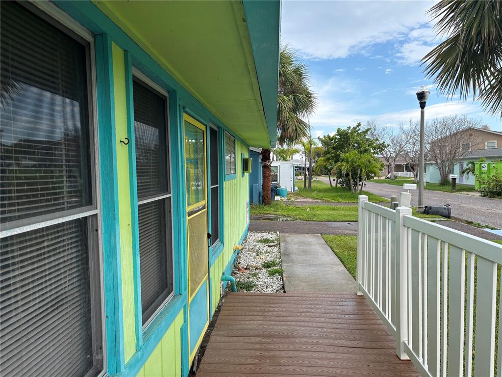 18006 4th Street East Redington Shores, FL 33708 - Photo 13 of 32 a view of a pathway front a house