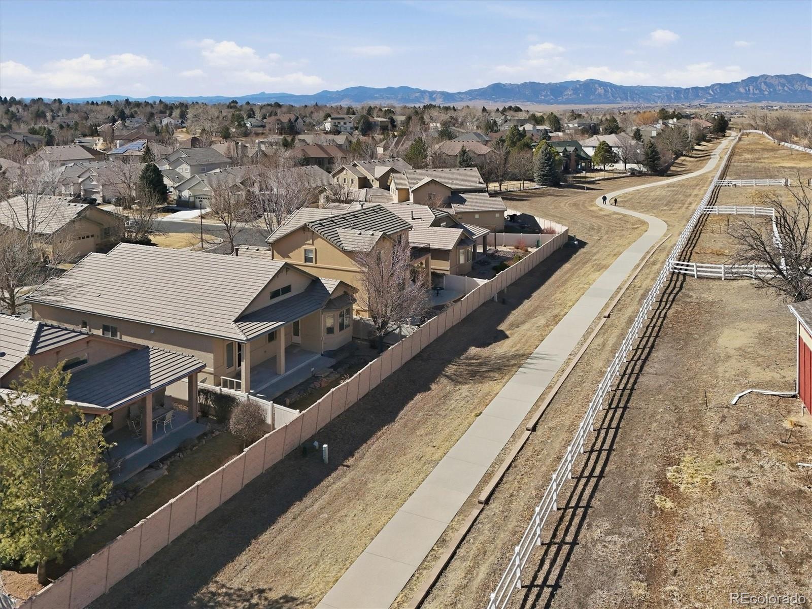477 Rifle Way Broomfield, CO 80020 - Photo 41 of 45 an aerial view of a house