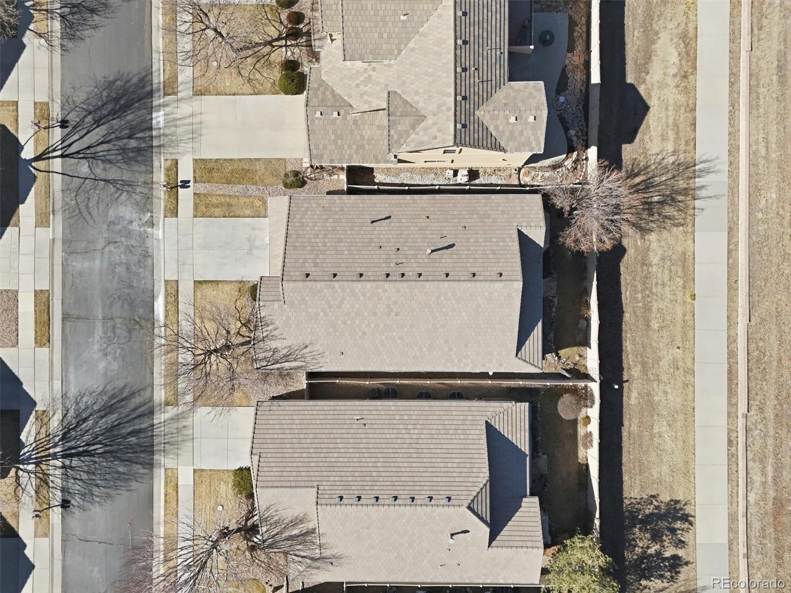477 Rifle Way Broomfield, CO 80020 - Photo 44 of 45 an aerial view of residential houses with outdoor space
