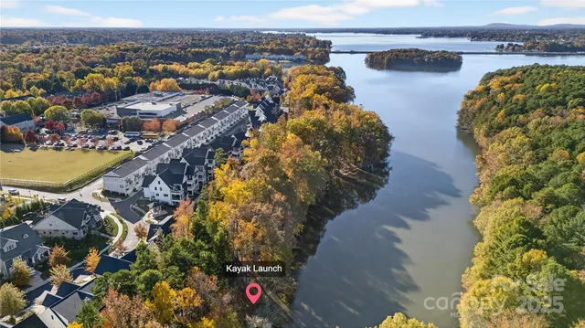 a view of a city and an ocean view