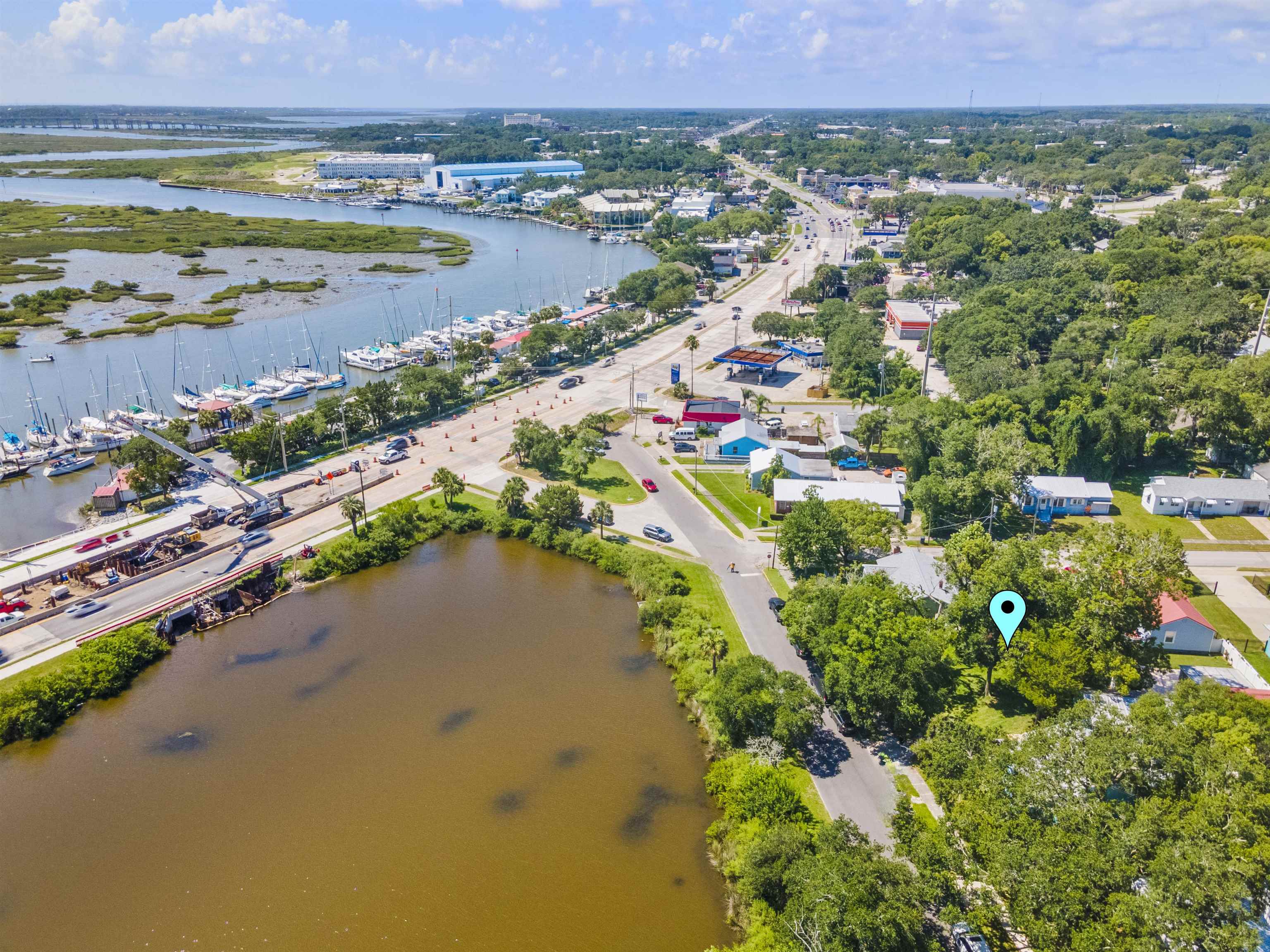 0 Rio Vista Drive St. Augustine, FL 32084 - Photo 5 of 9 a view of city and ocean