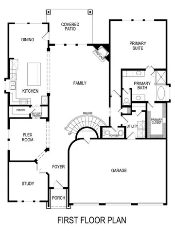 a picture of a floor plan