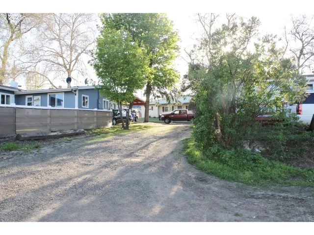 a view of a house with a balcony