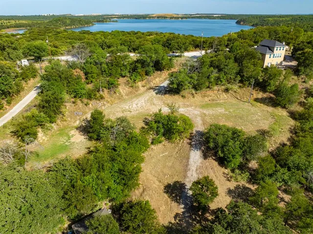 a view of a lake with an outdoor space