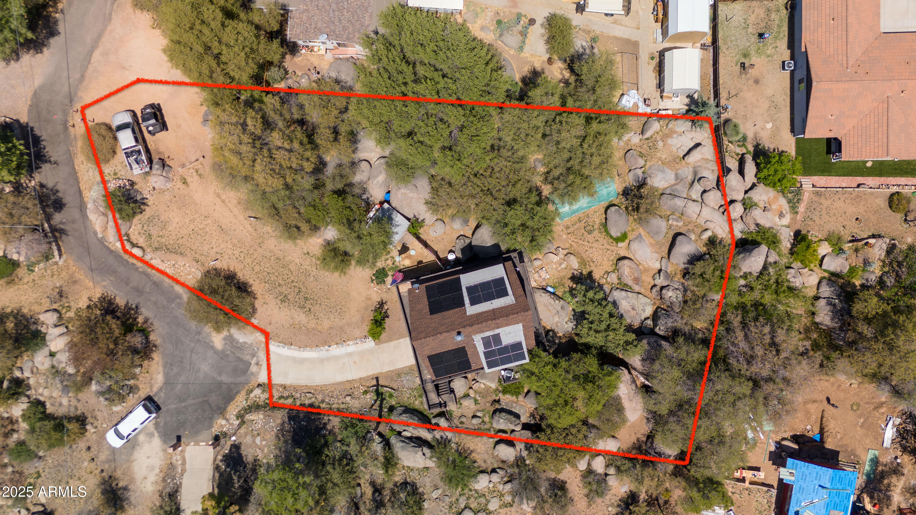 16947 Willow Avenue Yarnell, AZ 85362 - Photo 4 of 44 an aerial view of a city