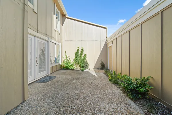 a view of a house with a outdoor space