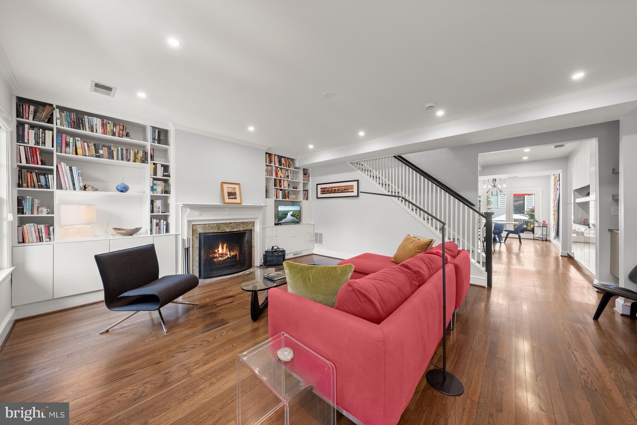 1819 37th Street Northwest Washington, DC 20007 - Photo 2 of 24 19 ft wide renovated townhouse
