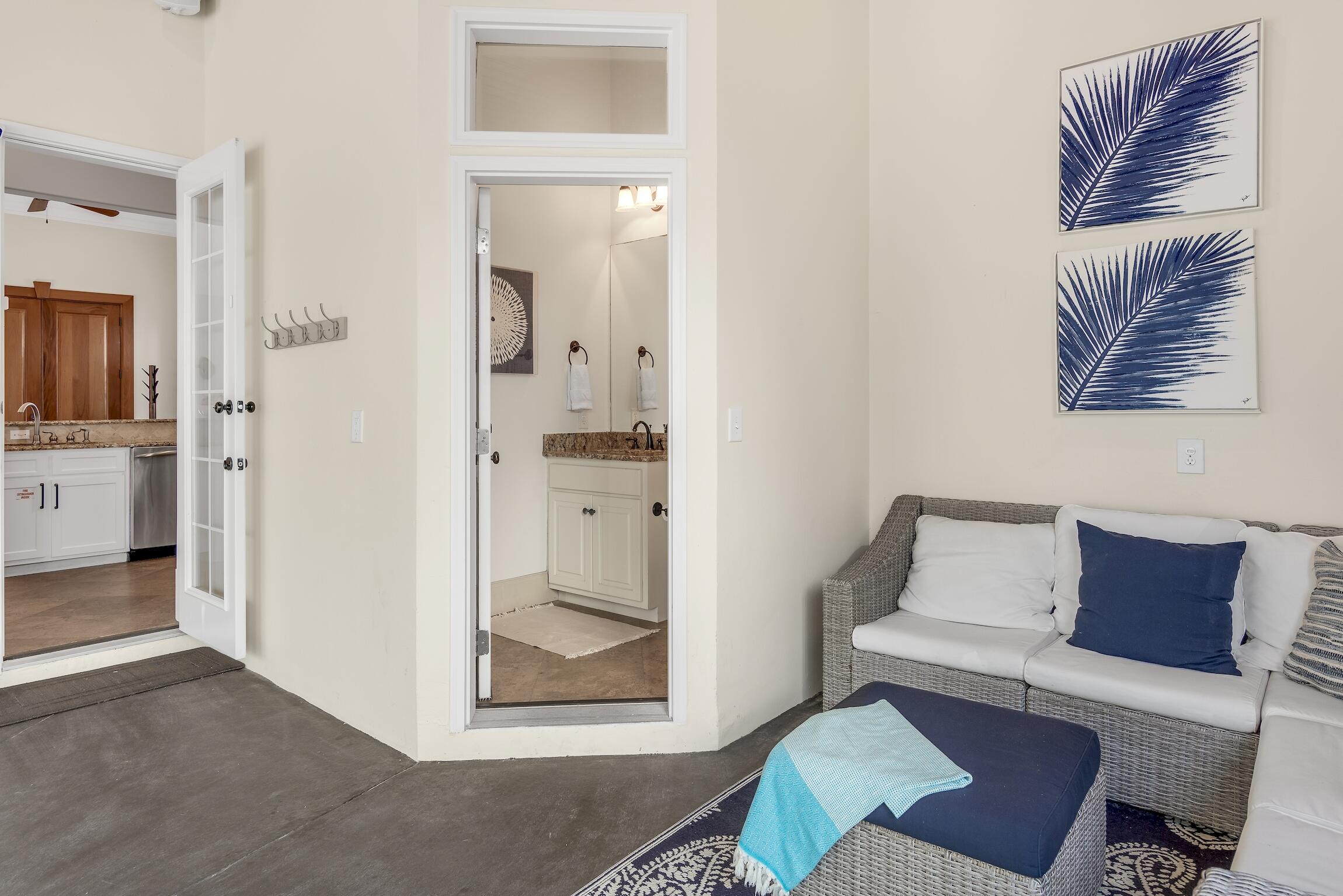130 Palmeira Way Santa Rosa Beach, FL 32459 - Photo 12 of 38 a living room with furniture and a painting on the wall