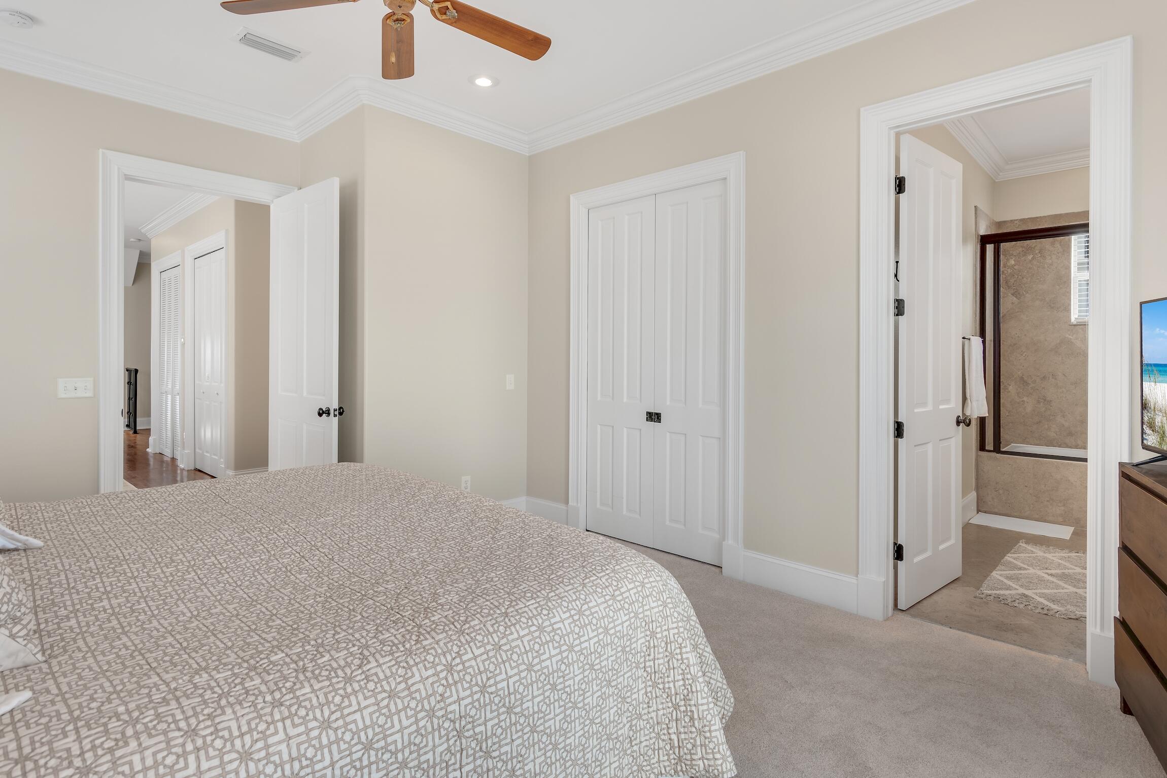 130 Palmeira Way Santa Rosa Beach, FL 32459 - Photo 28 of 38 a big room with closet and mirror