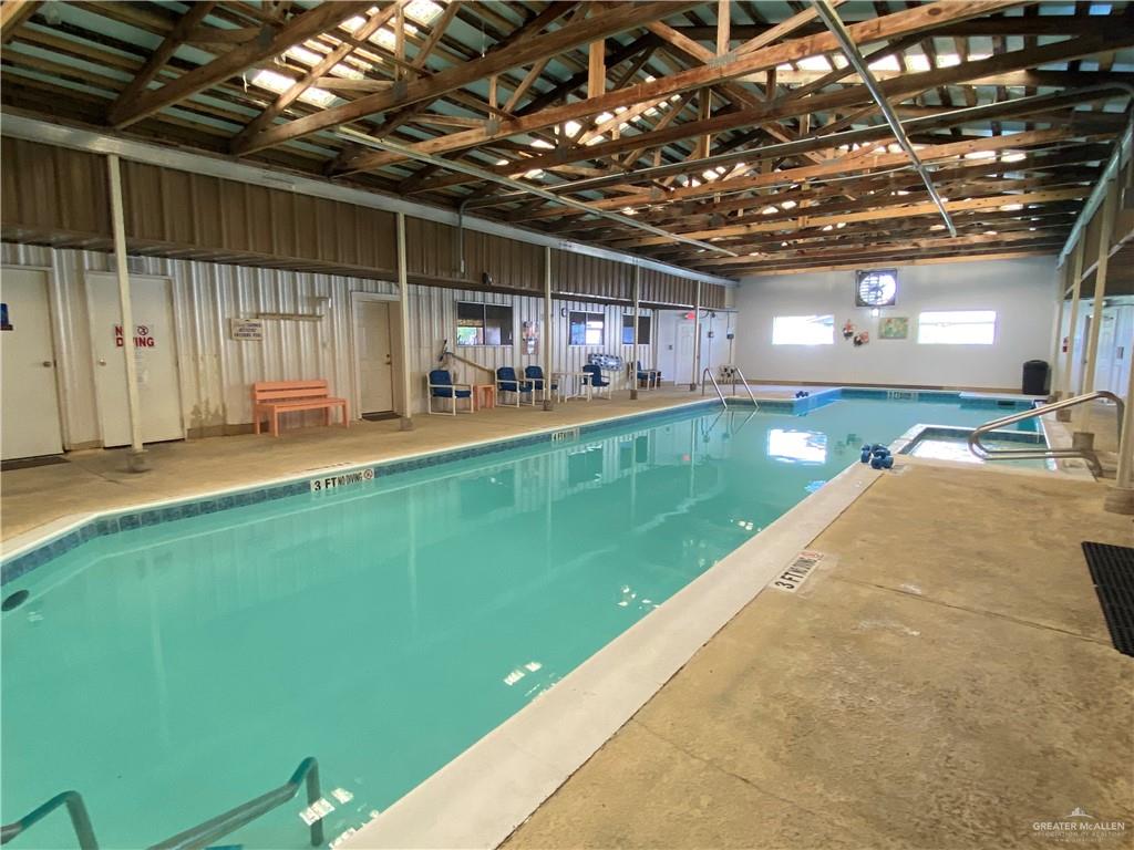 219 Bundle Wagon Drive Mission, TX 78574 - Photo 27 of 30 View of indoor community pool
