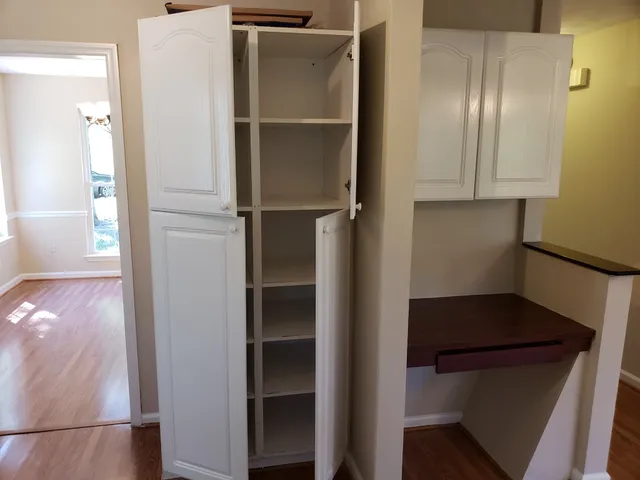 a view of walk in closet