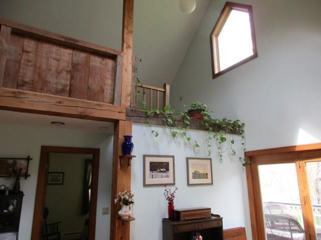 756 East Benton Road Waterville, ME 04901 - Photo 18 of 30 Living room with cathedral ceilings,...