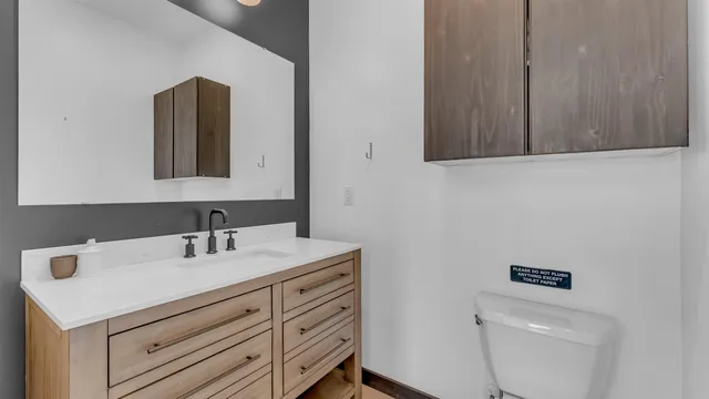 a room with furniture and a window