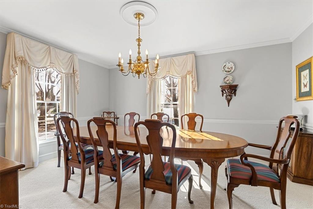 952 Nottingham Road High Point, NC 27262 - Photo 10 of 47 Dining room with plenty of natural lighting.