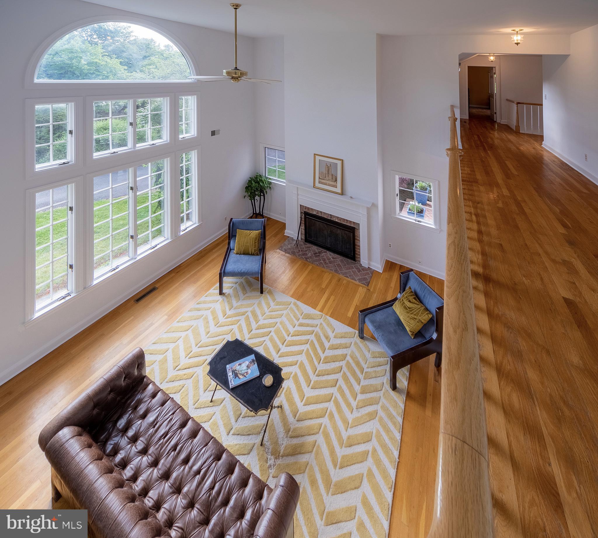 616 Scotch Road Pennington, NJ 08534 - Photo 5 of 46 View from loft and a look down long upper hallway.