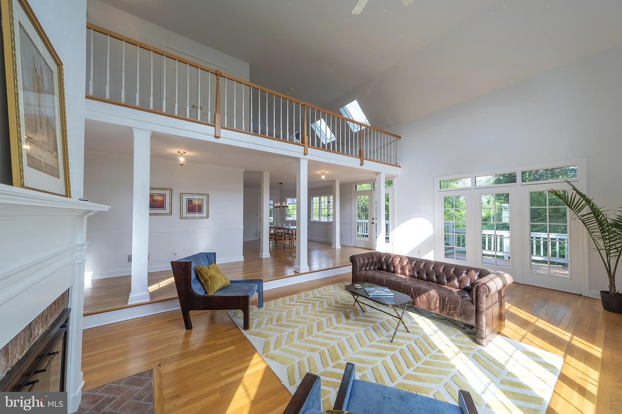 616 Scotch Road Pennington, NJ 08534 - Photo 6 of 46 Two-story living room.