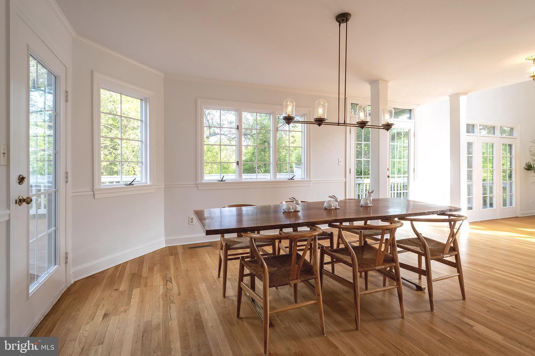 616 Scotch Road Pennington, NJ 08534 - Photo 9 of 46 Dining Room with access to deck.