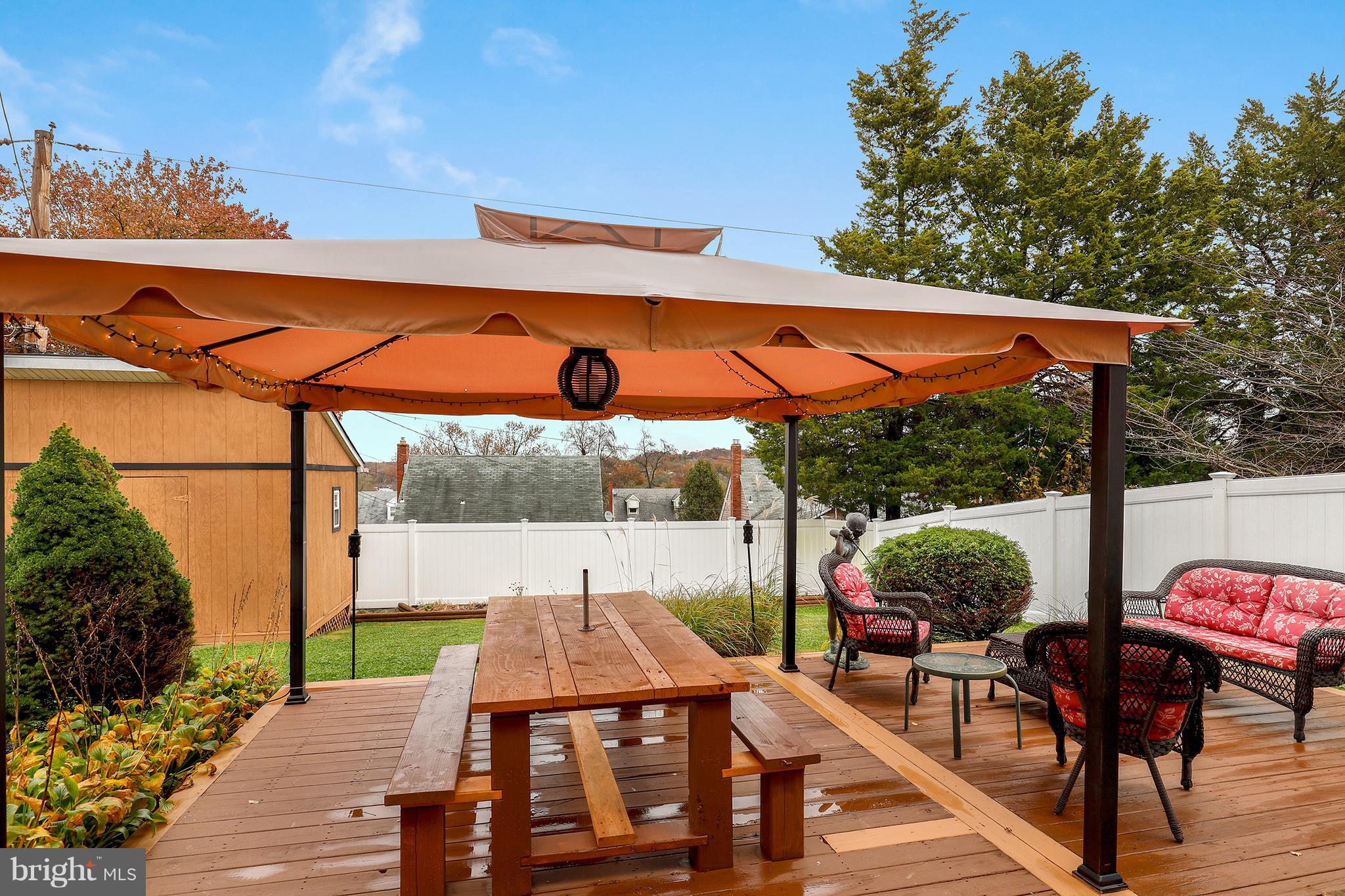 5545 Gayland Road Baltimore, MD 21227 - Photo 30 of 30 an outdoor space with furniture and umbrella