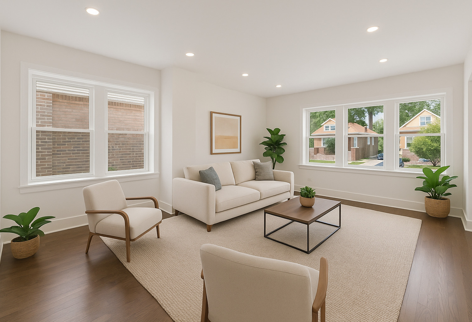 2733 Wesley Avenue Berwyn, IL 60402 - Photo 2 of 33 a living room with furniture and windows