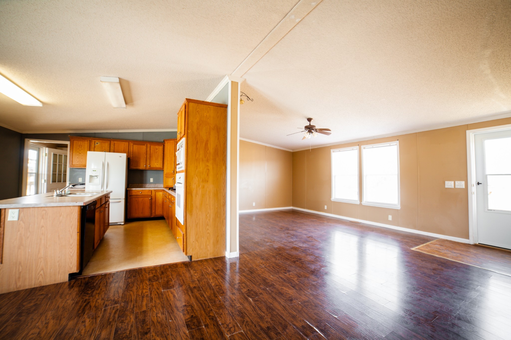 1606 Harpo Road Manchester, TN 37355 - Photo 14 of 27 a view of a living room with wooden floors