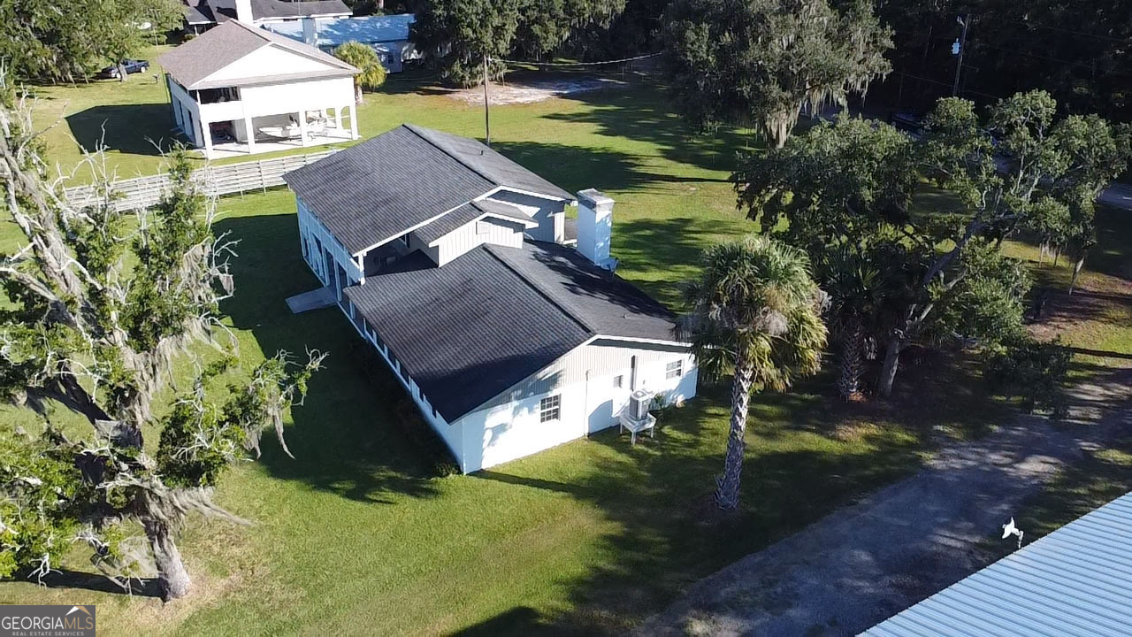 743 Cattle Hammock Road Midway, GA 31320 - Photo 6 of 63 an aerial view of a house