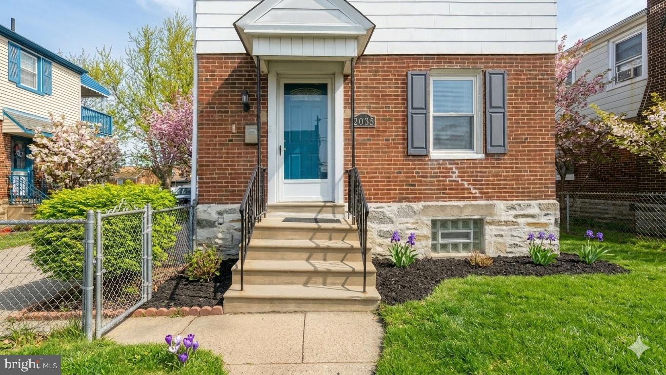 2035 Ripley Street Philadelphia, PA 19152 - Photo 2 of 29 Charming brick home with inviting entrance.