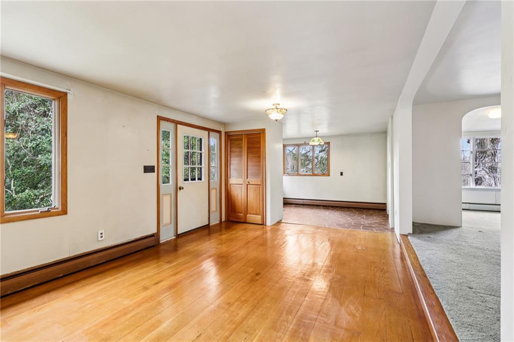 189 Lupyan Road New Alexandria, PA 15670 - Photo 11 of 50 a view of an empty room with window and cabinet