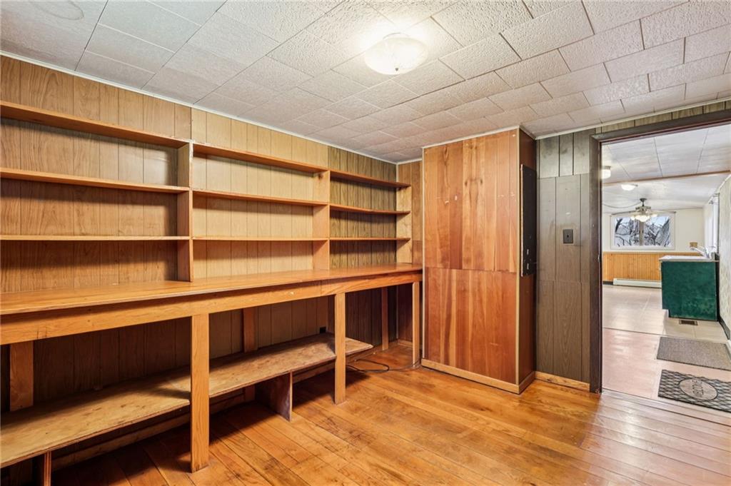 189 Lupyan Road New Alexandria, PA 15670 - Photo 27 of 50 a view of an empty room with wooden floor and a window