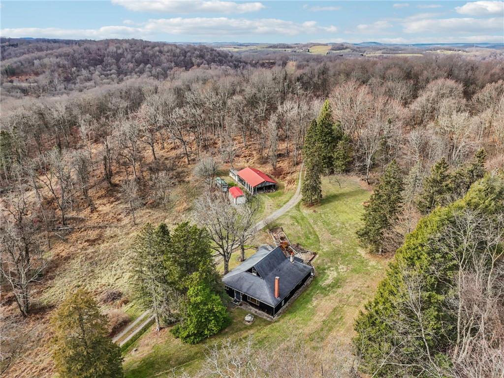 189 Lupyan Road New Alexandria, PA 15670 - Photo 37 of 50 a aerial view of a house with a yard