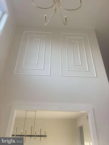 a view of a livingroom with an empty space