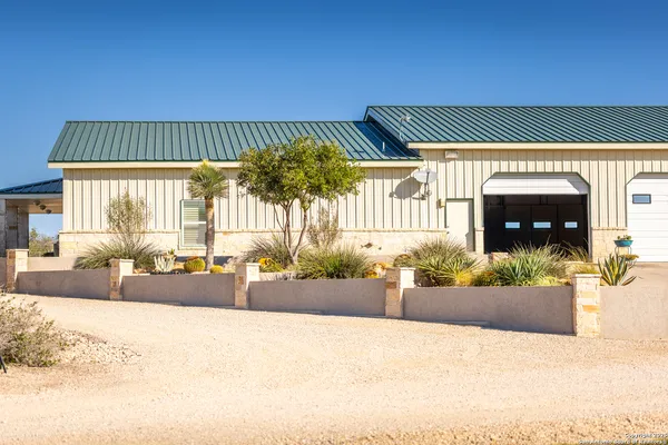 a view of a house with a patio