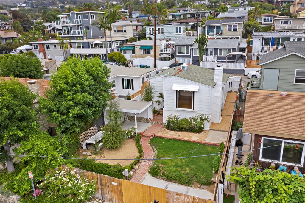 31711 Fairview Road Laguna Beach, CA 92651 - Photo 4 of 20 an aerial view of a residential apartment building with a yard and plants