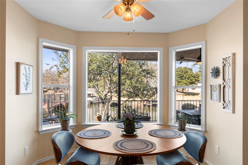 313 Sundown Trail Tool, TX 75143 - Photo 18 of 39 a view of a dining room with furniture window and outside view