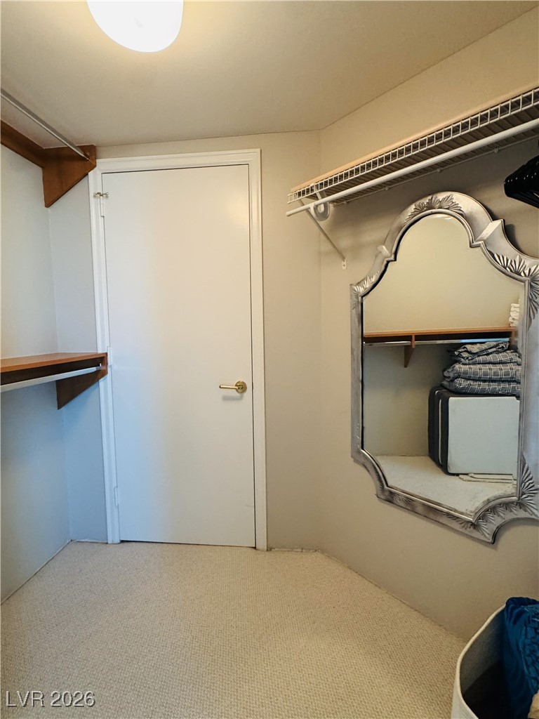 2857 Paradise Road, Unit 904 Las Vegas, NV 89109 - Photo 15 of 27 Spacious closet with carpet flooring