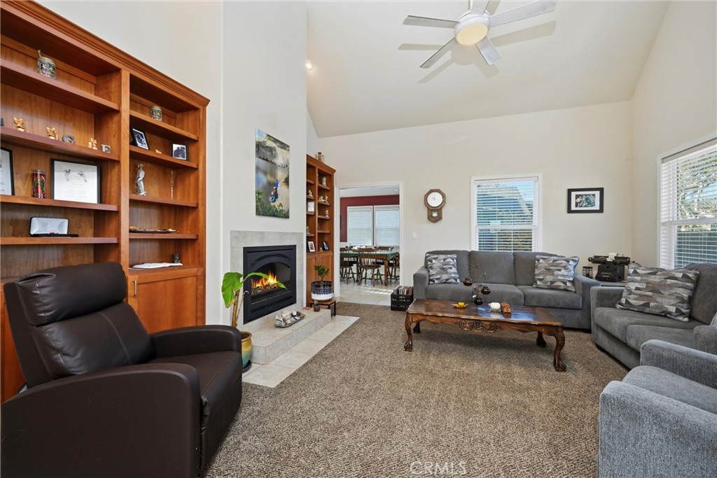 21264 Santa Clara Road Middletown, CA 95461 - Photo 4 of 39 a living room with furniture and a fireplace