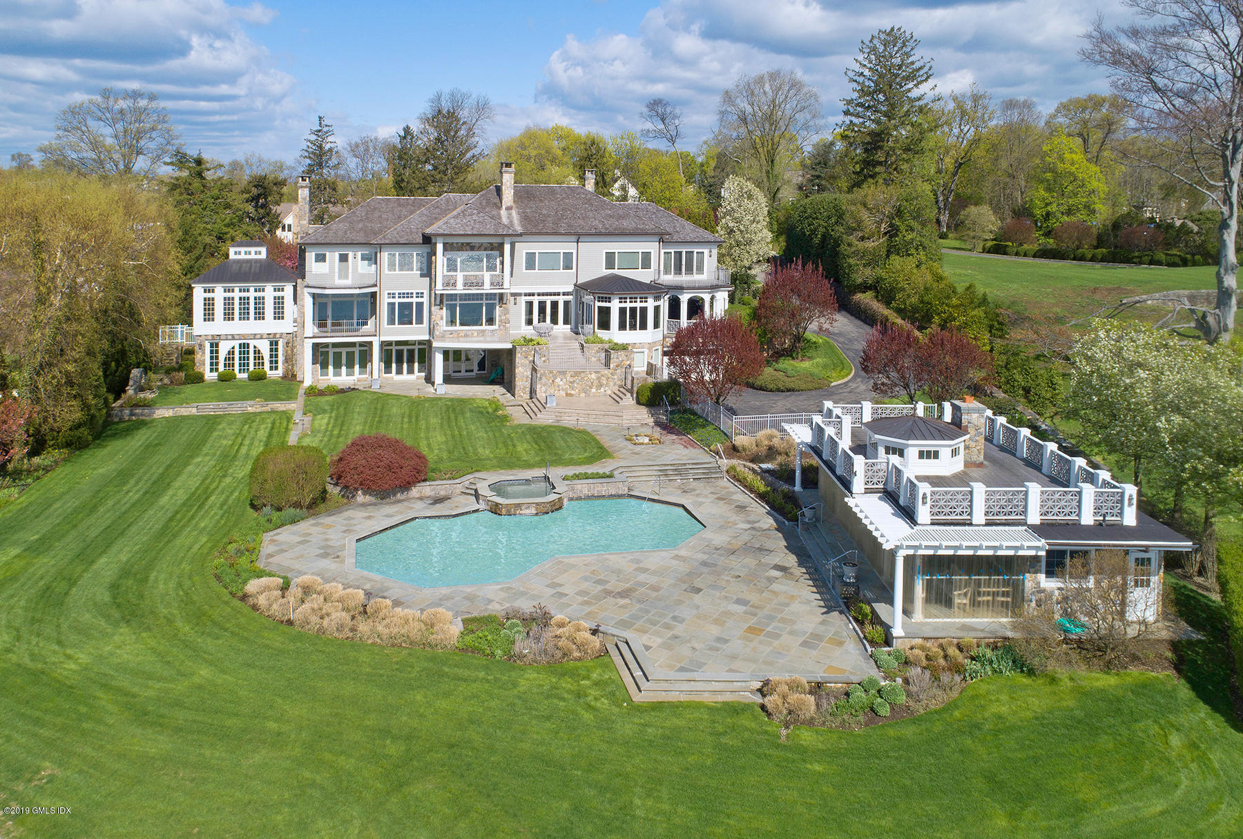 215 Byram Shore Road Greenwich, CT 06830 - Photo 23 of 26 an aerial view of a house