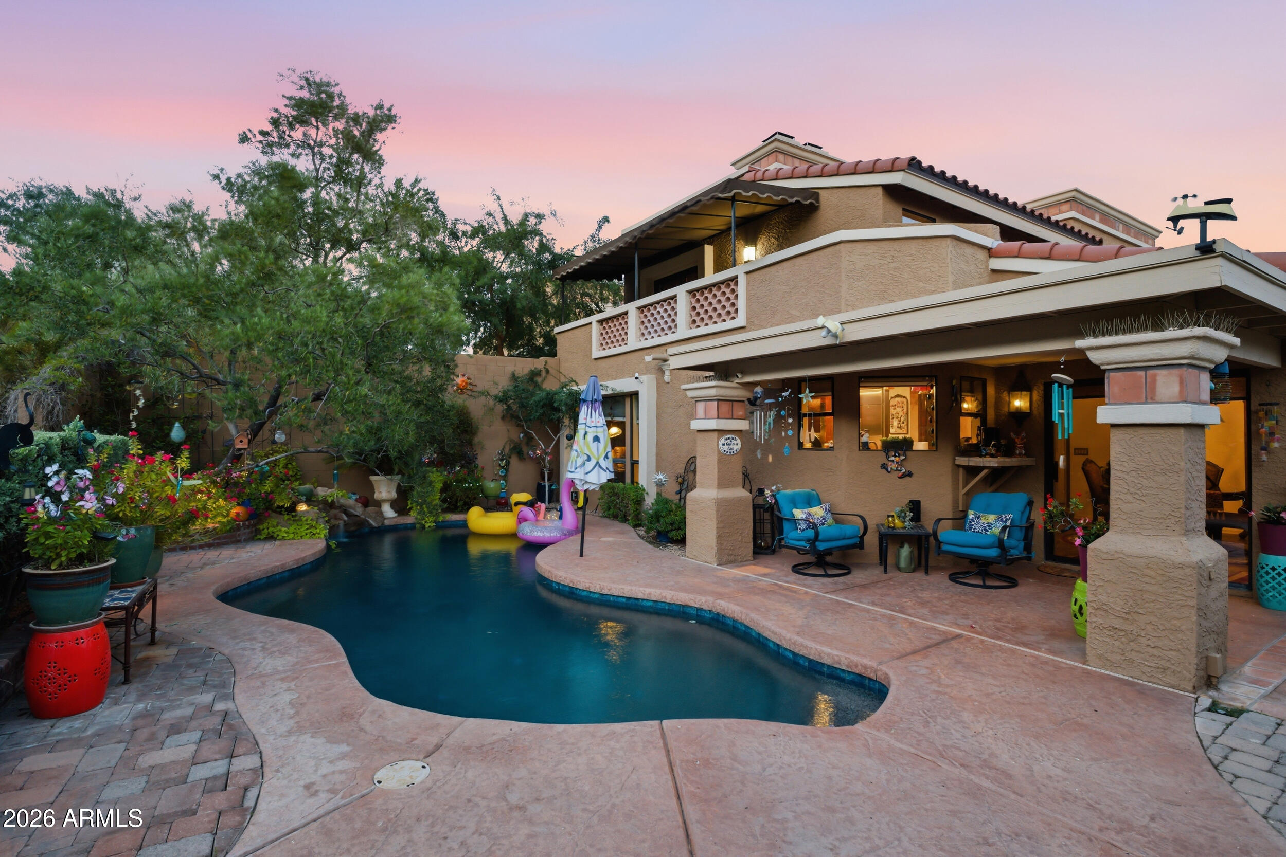 1036 East Shangri La Road Phoenix, AZ 85020 - Photo 58 of 58 Backyard View of House