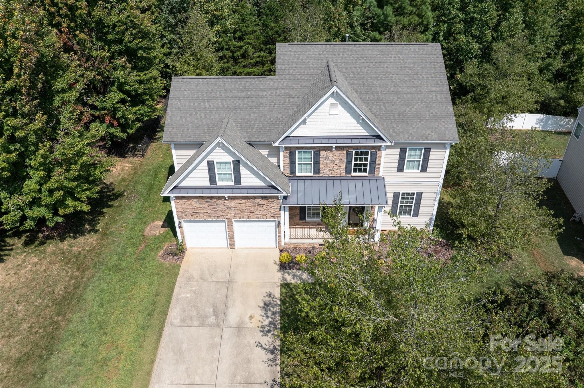 945 Vogel Way Fort Mill, SC 29715 - Photo 40 of 47 an aerial view of a house