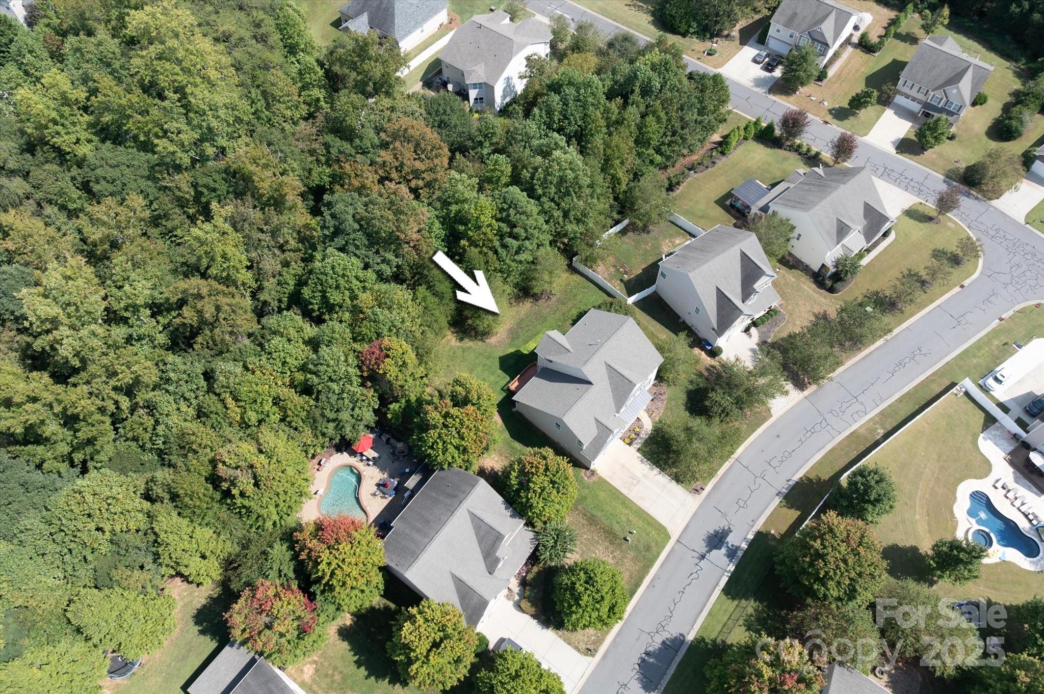 945 Vogel Way Fort Mill, SC 29715 - Photo 41 of 47 an aerial view of residential houses with outdoor space