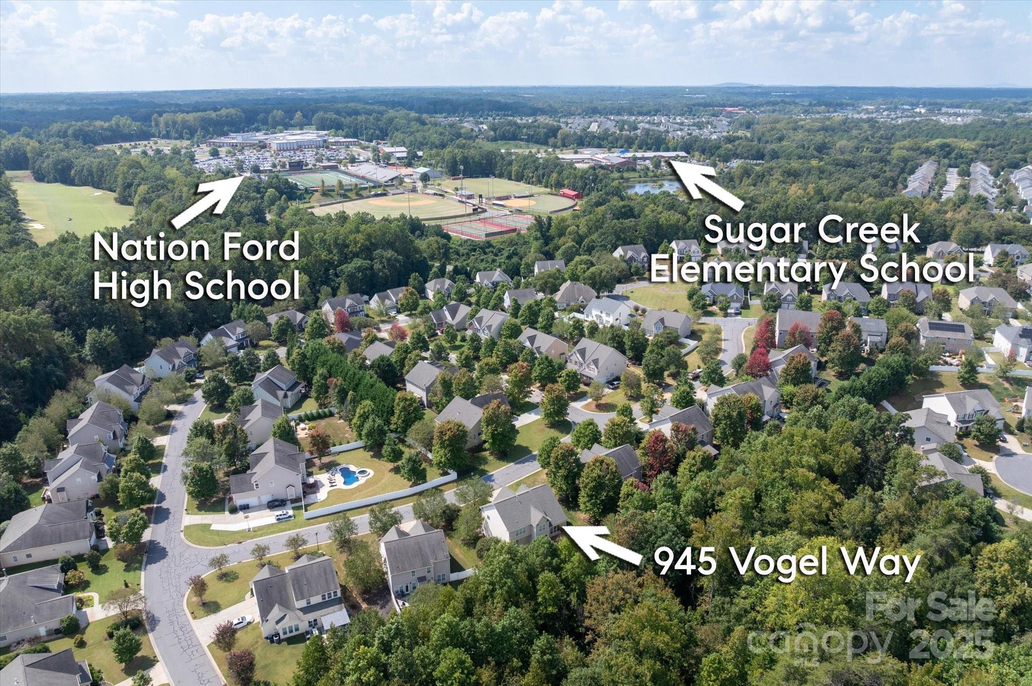 945 Vogel Way Fort Mill, SC 29715 - Photo 43 of 47 a view of a city